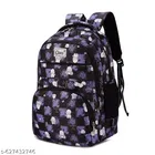 Polyester Backpack Bag, Multicolor