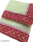 Bridal Netted Dupatta 