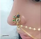 Alloy Gold Plated Nosepins for Women 