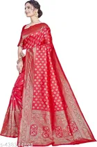 Banarasi Silk Zari Woven Saree for Women 
