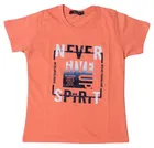 Half Sleeves Printed T-shirt for Boys 