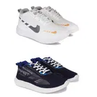 Sports Shoes for Men, Multicolor, Pack of 2 
