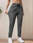 Cotton Trouser for Women, Grey 