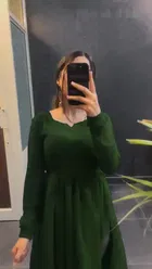 Georgette Solid Straight Kurti for Women 