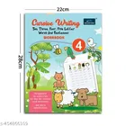 Writing Book For Kids - Set Of 4 Books - Alphabet Capital & Small , Cursive Writing Words2-5 & Sentences , Cursive Writing Complete Sentences , And My Writing Book Of Complete Sentences