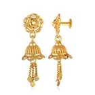 Brass Gold Plated Jhumkas for Women 