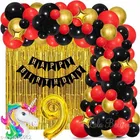 40 Pcs 9th Birthday Decoration kit for Kids, Multicolour, Set of 1