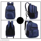 Nylon Backpack for Men & Women, Blue