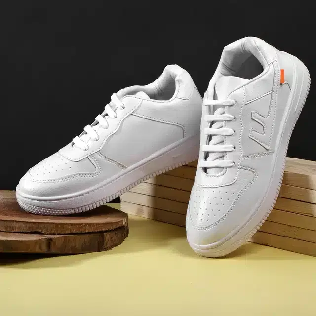 Sports Shoes for Men (White, 10)