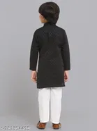 Cotton Blend Kurta with Pyjamas for Boys 