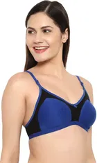 Cotton Blend Non Padded Bra for Women 