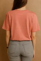 Cotton Blend Printed T-Shirt for Women 