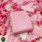 Embroidered Unstitched Suit for Women 