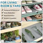 Diamond Textured Grey EVA Kitchen Cabinet Mat | Fridge and Table Placemat | Anti-Slip for Kitchen-Wardrobe-Drawer | Sheet for Cupboard Shelves