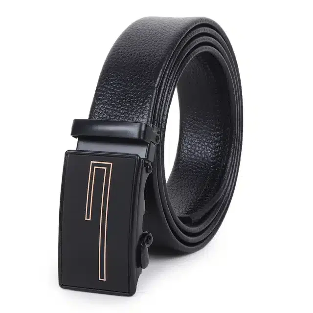 Leather Belt for Men (Black)