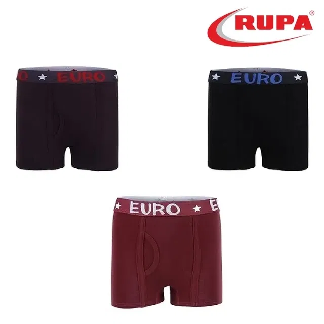 Rupa Euro Jr. Micra Mini Trunks for Kids (Multicolor, 65 cm) (Pack of 1)