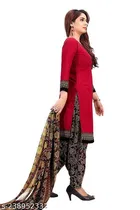 Cotton Printed Salwar Suit for Women 