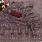 Lycra Blend Embellished Saree for Women 