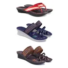 Combo of Slippers & Heels for Women 