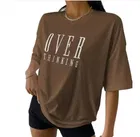 Round Neck Printed T-Shirt for Women 