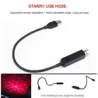 Plastic USB Night Light for Car 