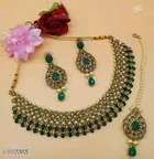 BJ JEWEL ALLOY & PEARL JEWELLERY SET FOR WOMEN'S