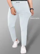 Lycra Blend Trouser for Men 