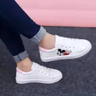 Casual Shoes for Women (White, 5)