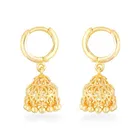 Vighnaharta Traditional Wear Alloy Jhumka 