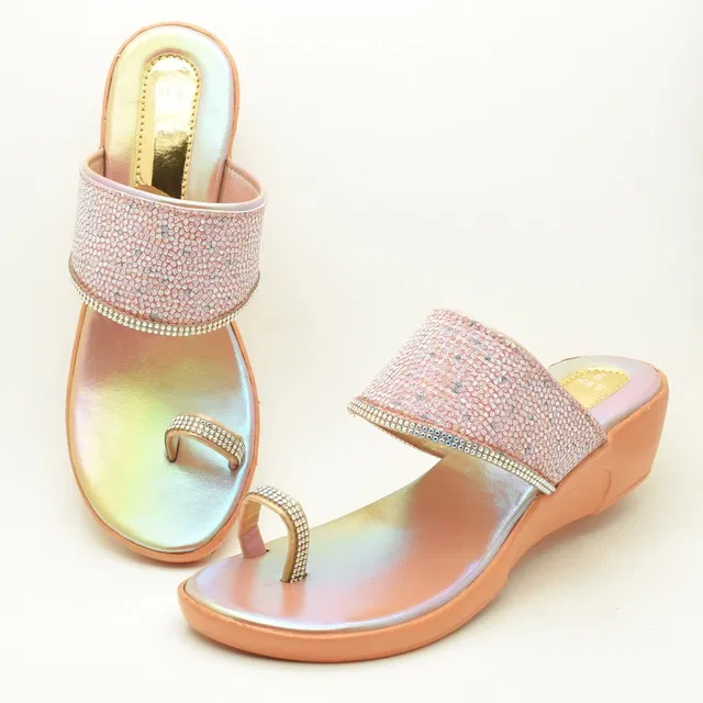 Heels for Women (Pink, 6)