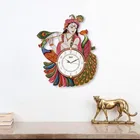 Ajanta Plastic Wall Clock, Large [12" × 12"] 