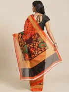 Bhagalpuri Silk Printed Saree for Women 