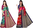 Khadi Silk Printed Saree for Women 