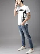 Round Neck Printed T-Shirt for Men 
