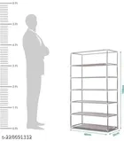 6 Layer Plastic Collapsible Shoe Racks 