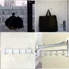 Heavy Duty Stainless Steel Adhesive Wall  Hooks/Hangers 