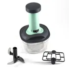 Instant Manual Push Chopper 650 ml - Assorted