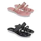 Combo of Flats for Women 