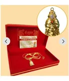 Bhardwaj Retails Hanuman Chalisa Yantra with Brass Pooja Mala 