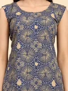 Crepe Printed Kurti for Women 