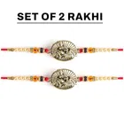 Radhe Krishna Metal Chandan Akshat Rakhi 