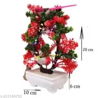 Artificial Bonsai Plant with Sparrow & Light 