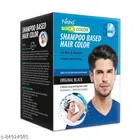 Nisha 10 Pcs Sachet 5 Minute Quick Shampoo Hair Color (Original Black, 20 ml)