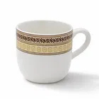 Ceramic Tea & Coffee Cup, White, Pack of 6 