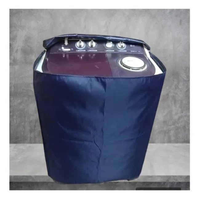 Polyester Washing Machine Cover (Blue)