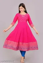 Viscose Rayon Printed Kurti for Women 