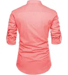 Trendy Cotton Full Sleeves Short Kurta For Men 