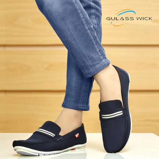 Derby Casual Shoes for Men (Blue, 10)