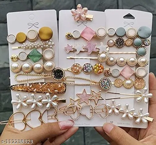 Hair Pins for Women (Multicolor, Pack of 1)