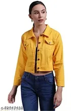 Full Sleeves Denim Jacket for Women 